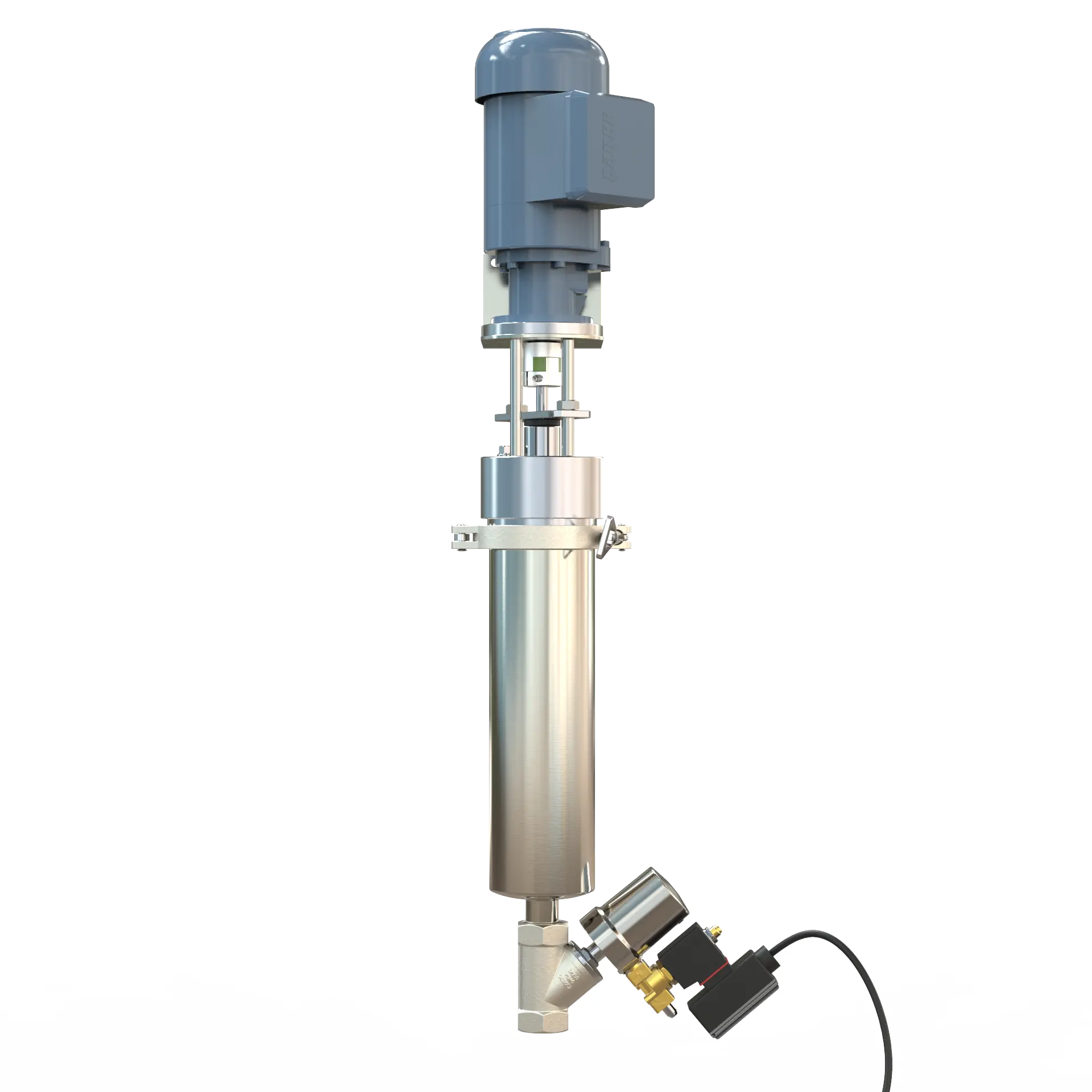 Timersteuerung verbaut an  Kantenspaltfilter AS50