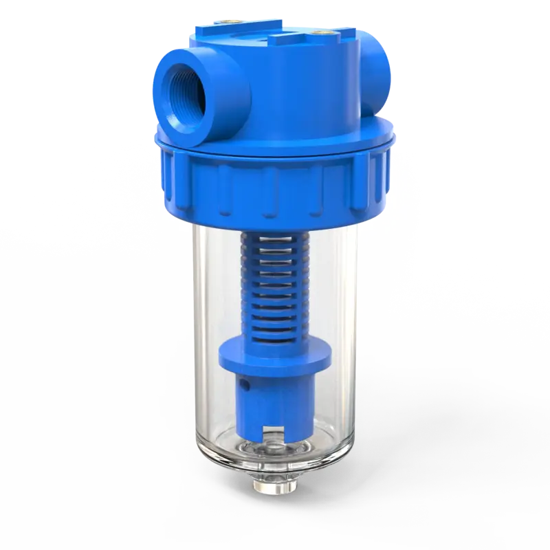 Gehäuse mit transparenter Glocke