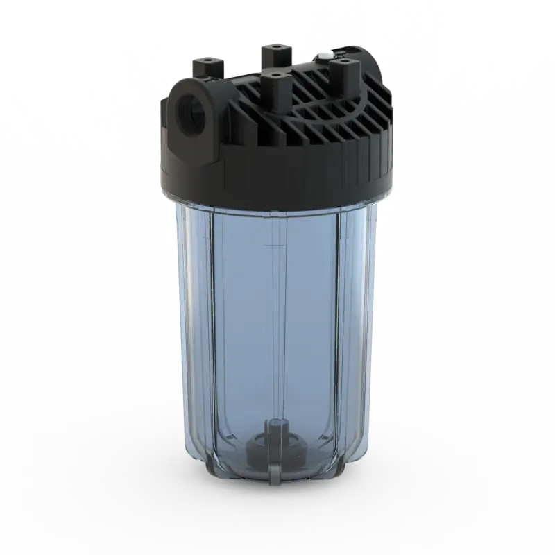 Big Blue Gehäuse mit transparenter Glocke