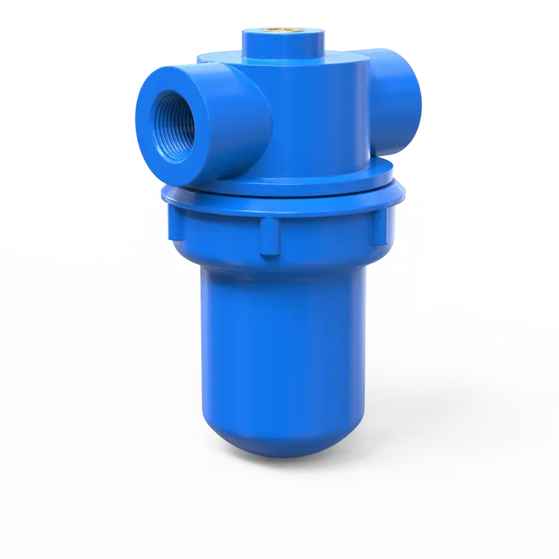 Gehäuse mit blauer Glocke