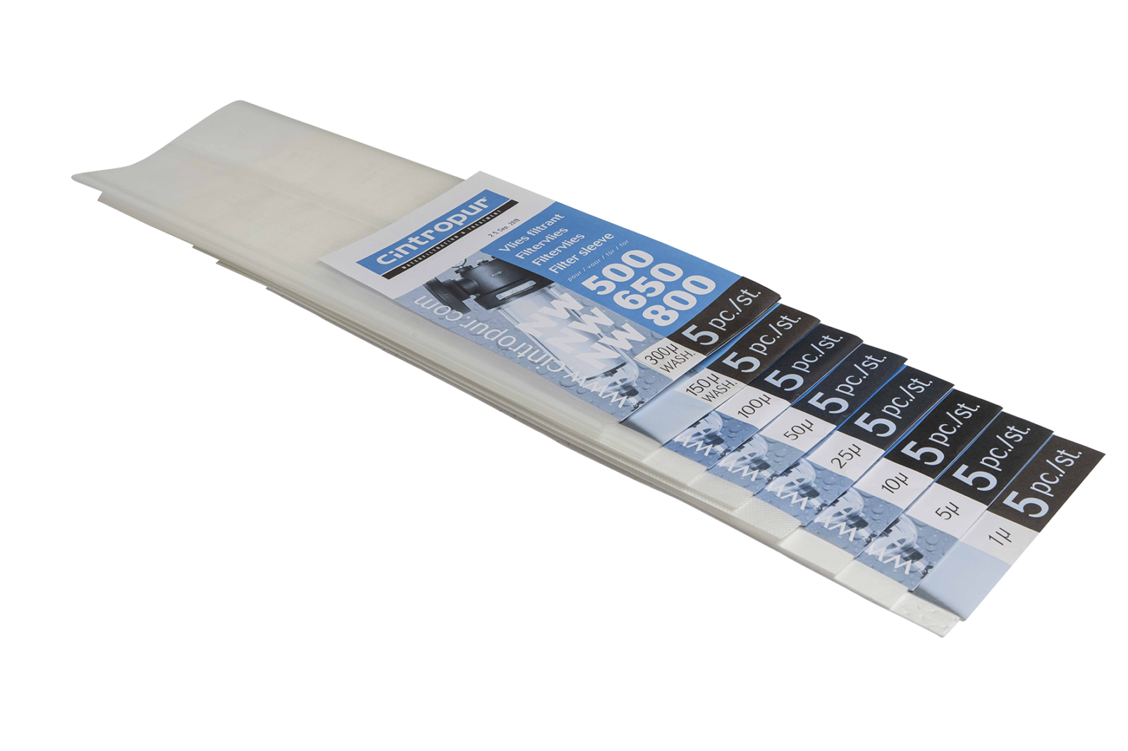 Filtervlies/Manschetten für NW500/650/800 Filtervlies/Manschetten für NW500/650/800