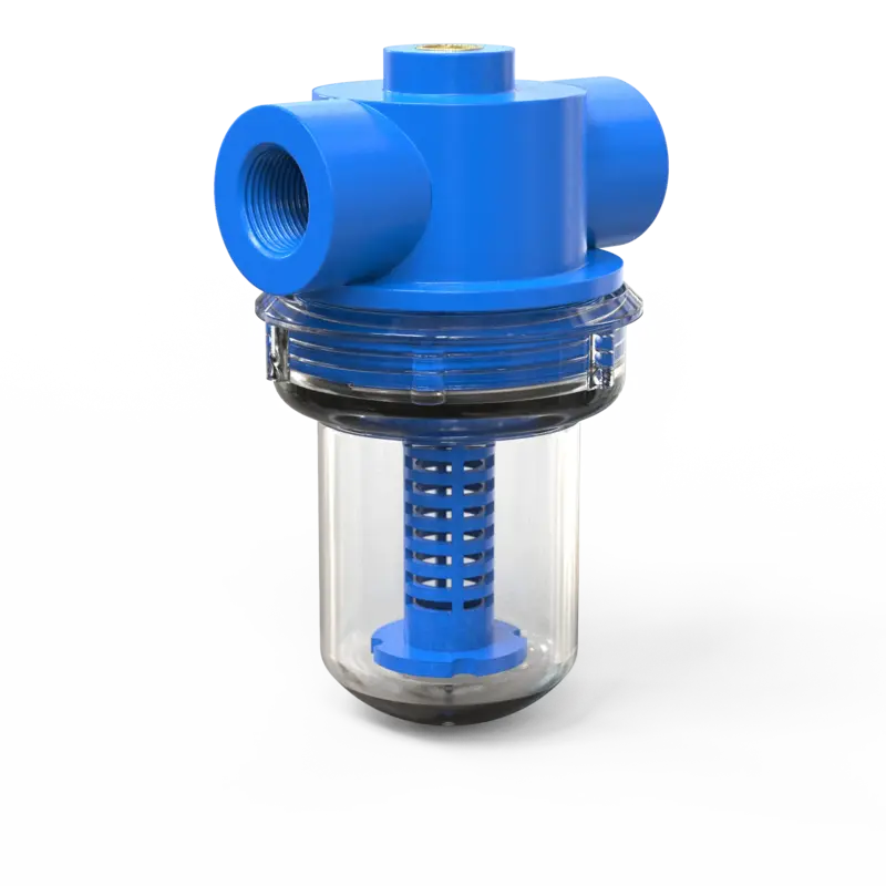 Gehäuse mit transparenter Glocke und Stützkörper