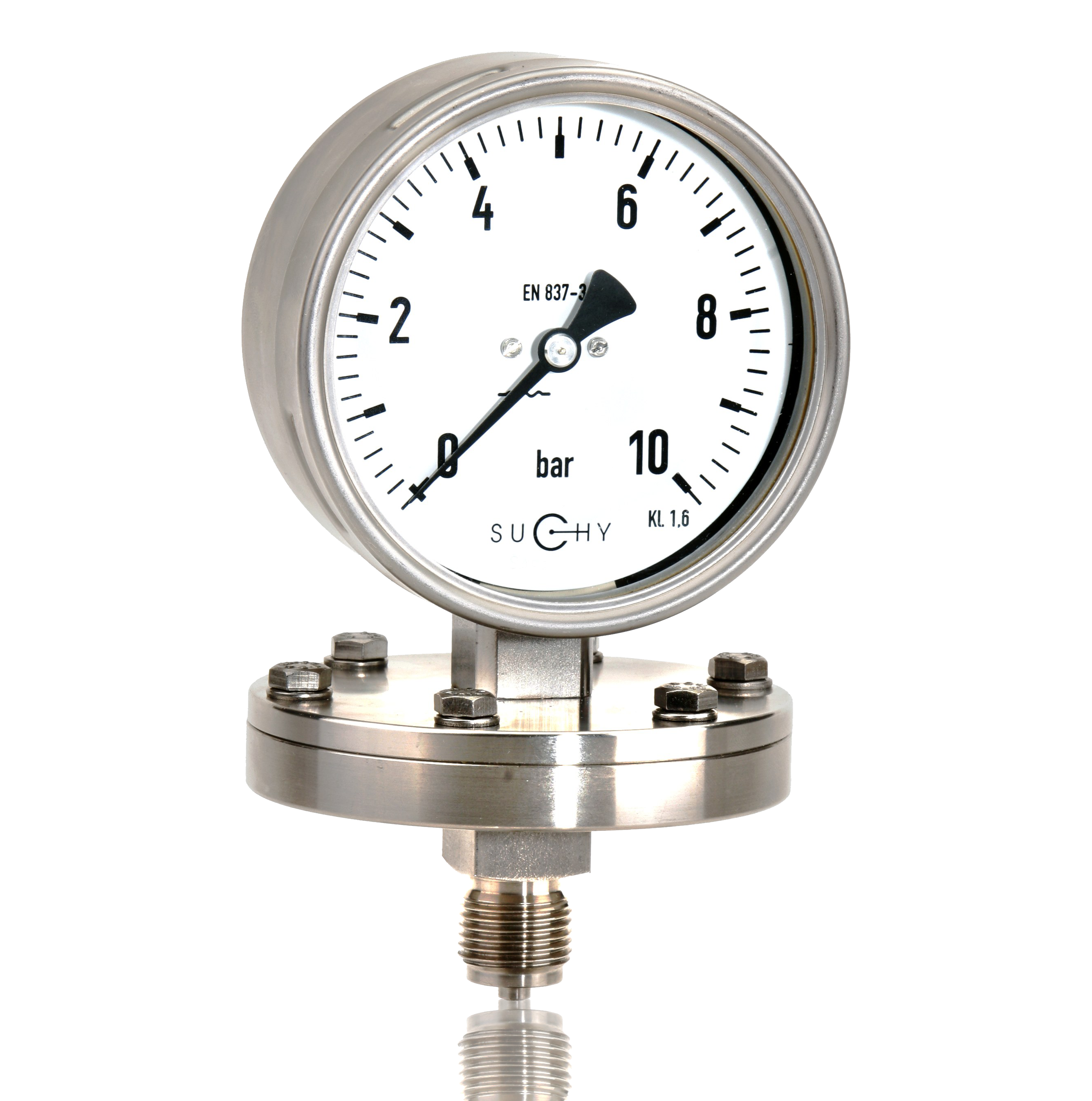 Plattenfedermanometer Plattenfedermanometer