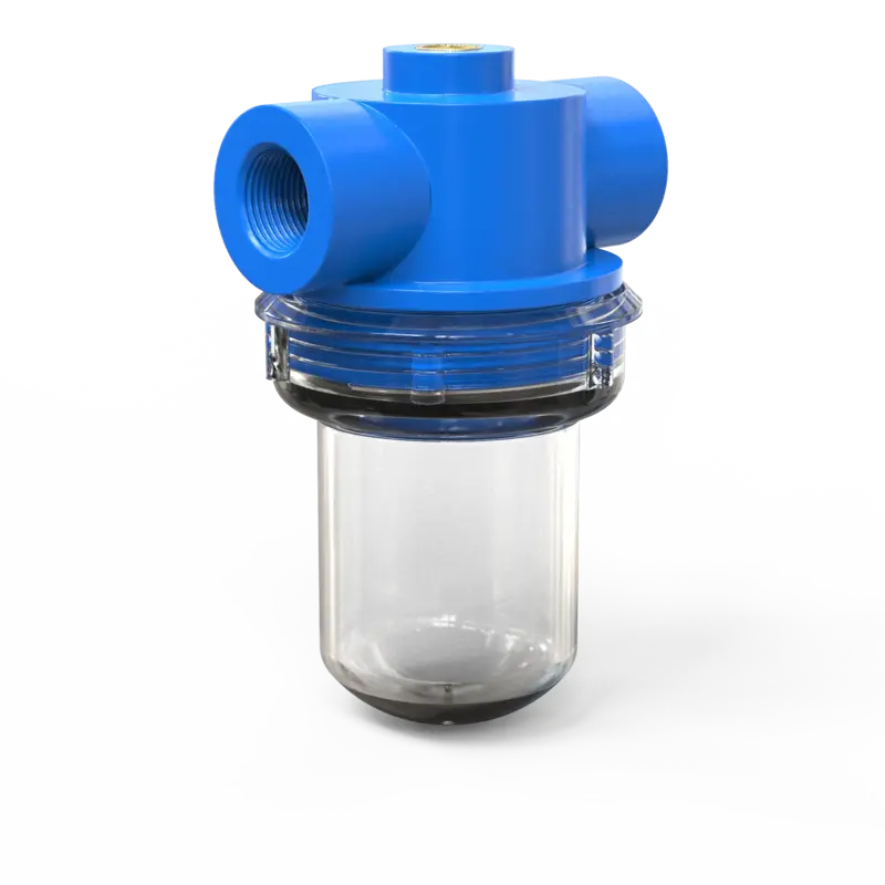 Gehäuse mit transparenter Glocke