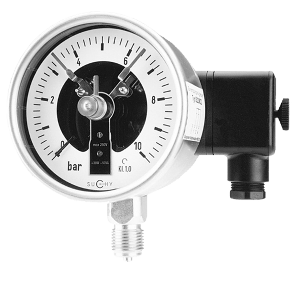 Kontakt-Rohrfedermanometer Kontakt-Rohrfedermanometer